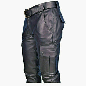 PANTALONI DE PIELE BĂRBAȚI